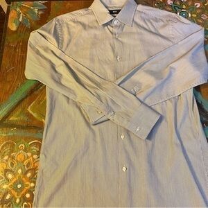 Hugo Boss Men's "Jenno" Slim Fit Long Sleeve Dress Shirt Size 42